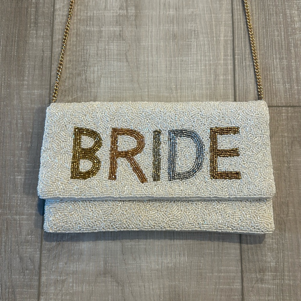 Sequin BRIDE Clutch